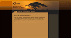 Desktop Screenshot of ghana-tours.com